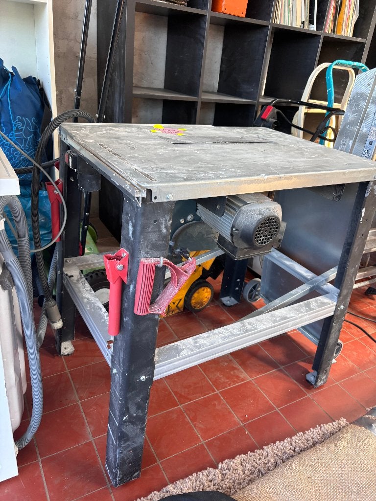 Metabo Zaagtafel Tafelcirkelzaag Bouwzaag Grijs Metaal, Ophalen, Gebruikt, Cirkelzaag, 30 tot 70 mm