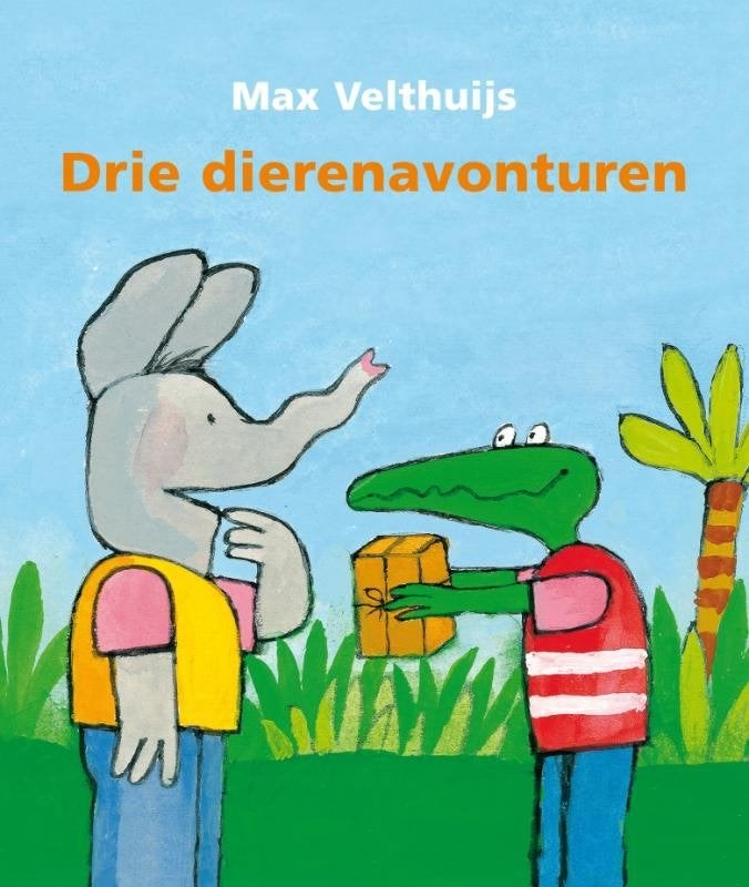 Drie dierenavonturen Max Velthuijs 9025861032, Boeken, Ophalen of Verzenden, Zo goed als nieuw, Max Velthuijs