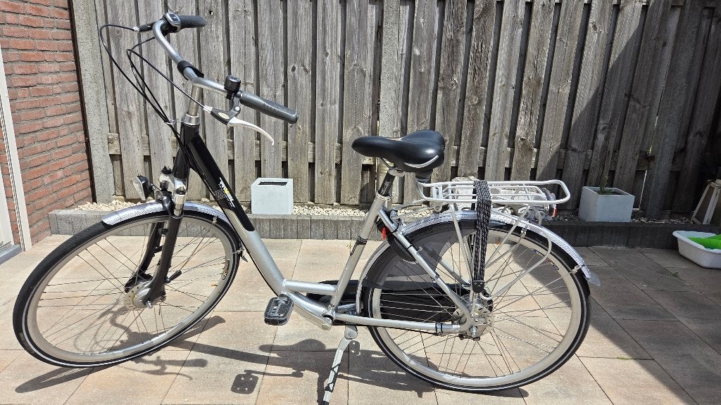 Fiets met lage instap, Fietsen en Brommers, 47 tot 50 cm, Versnellingen, Zo goed als nieuw, Ophalen