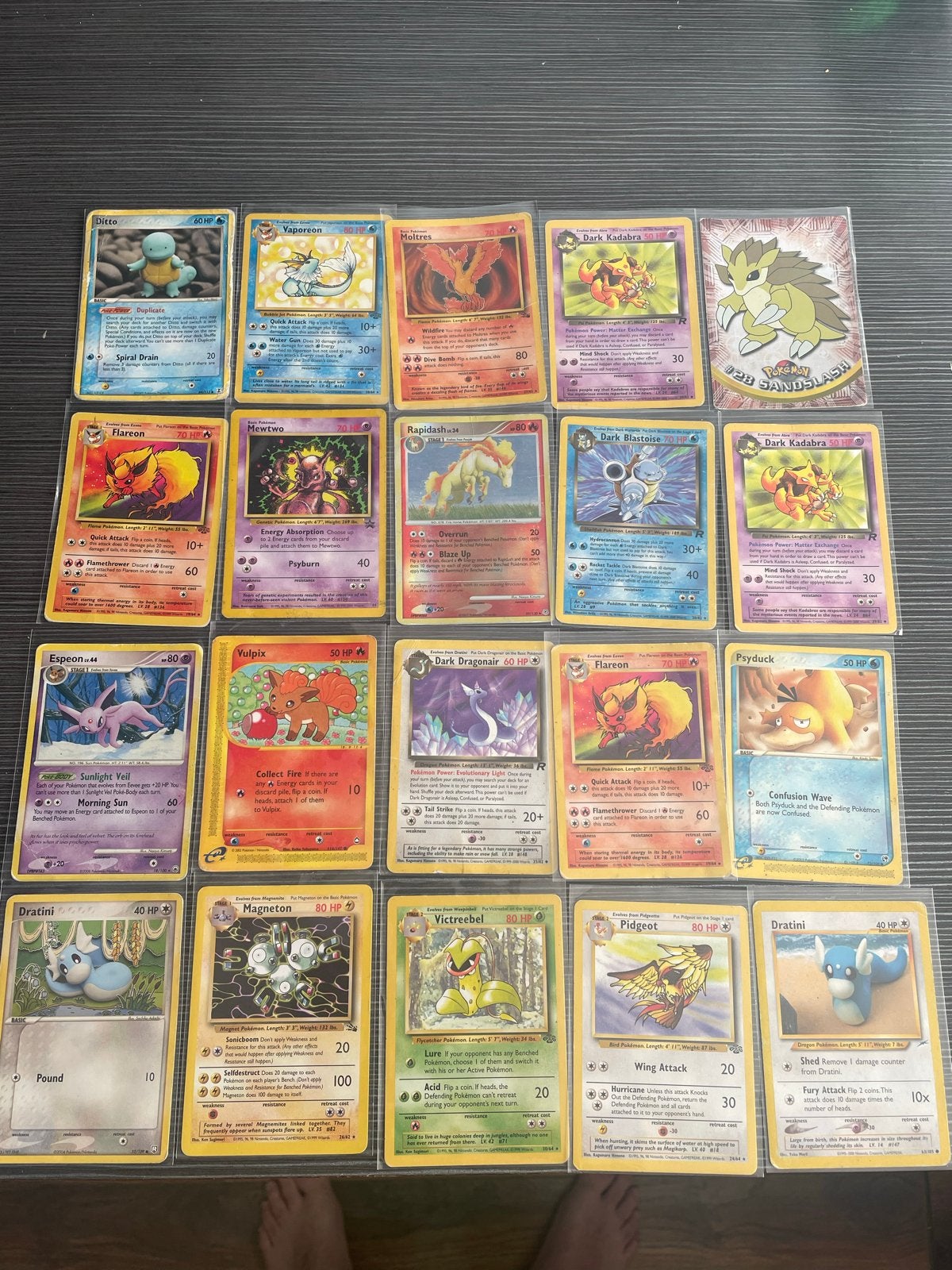 Pokémon Kaarten Collectie - Diverse Zeldzame Kaarten, Ophalen of Verzenden, Gebruikt, Meerdere kaarten