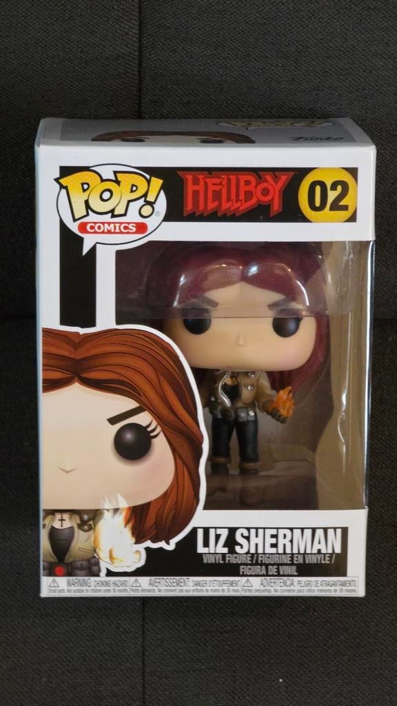 Funko Pop! Hellboy Liz Sherman 02, Ophalen of Verzenden, Zo goed als nieuw
