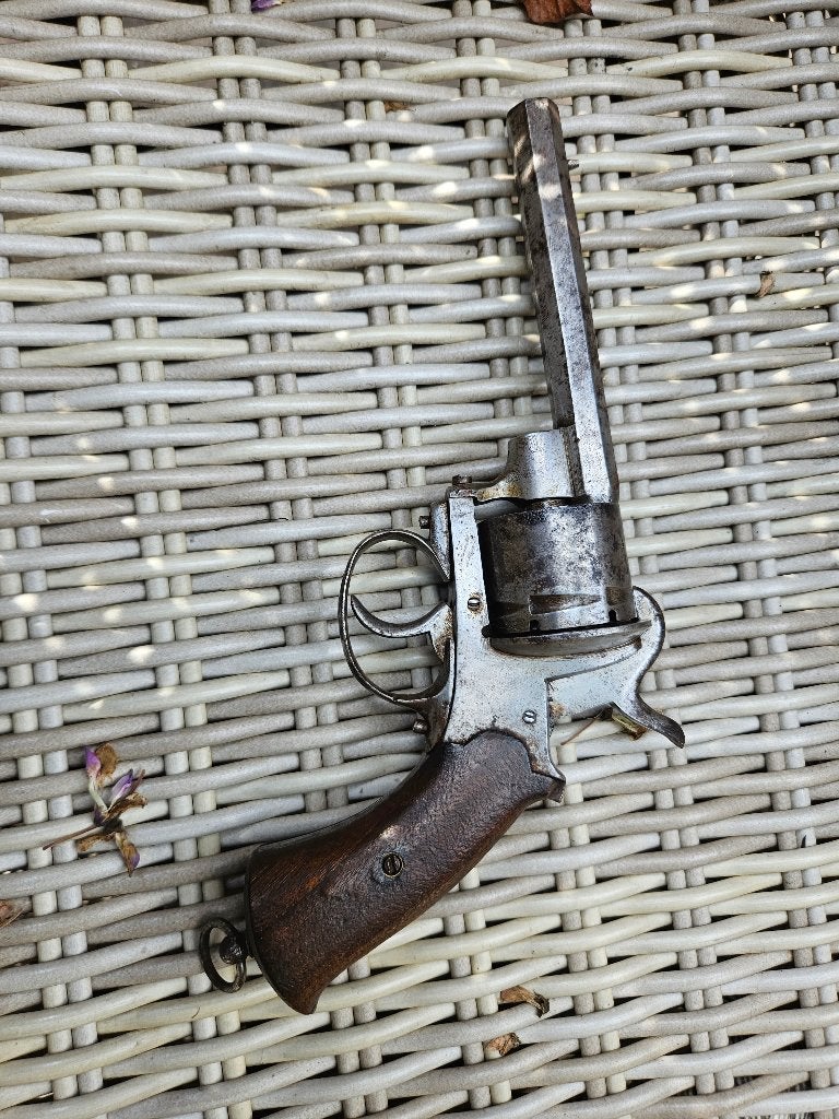 Grote 11mm antieke penvuur revolver, Ophalen of Verzenden
