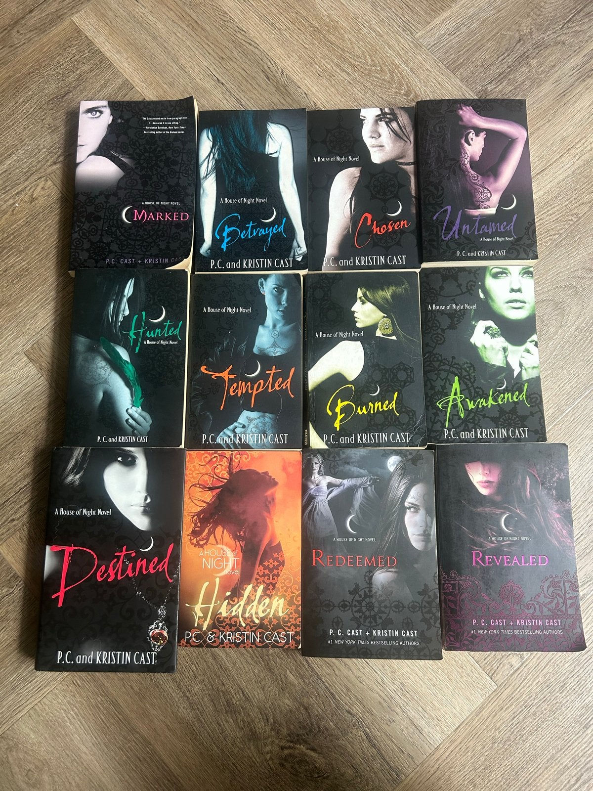 House of Night serie (12 boeken) - P.C. & Kristin Cast, Boeken, Ophalen of Verzenden, Gelezen