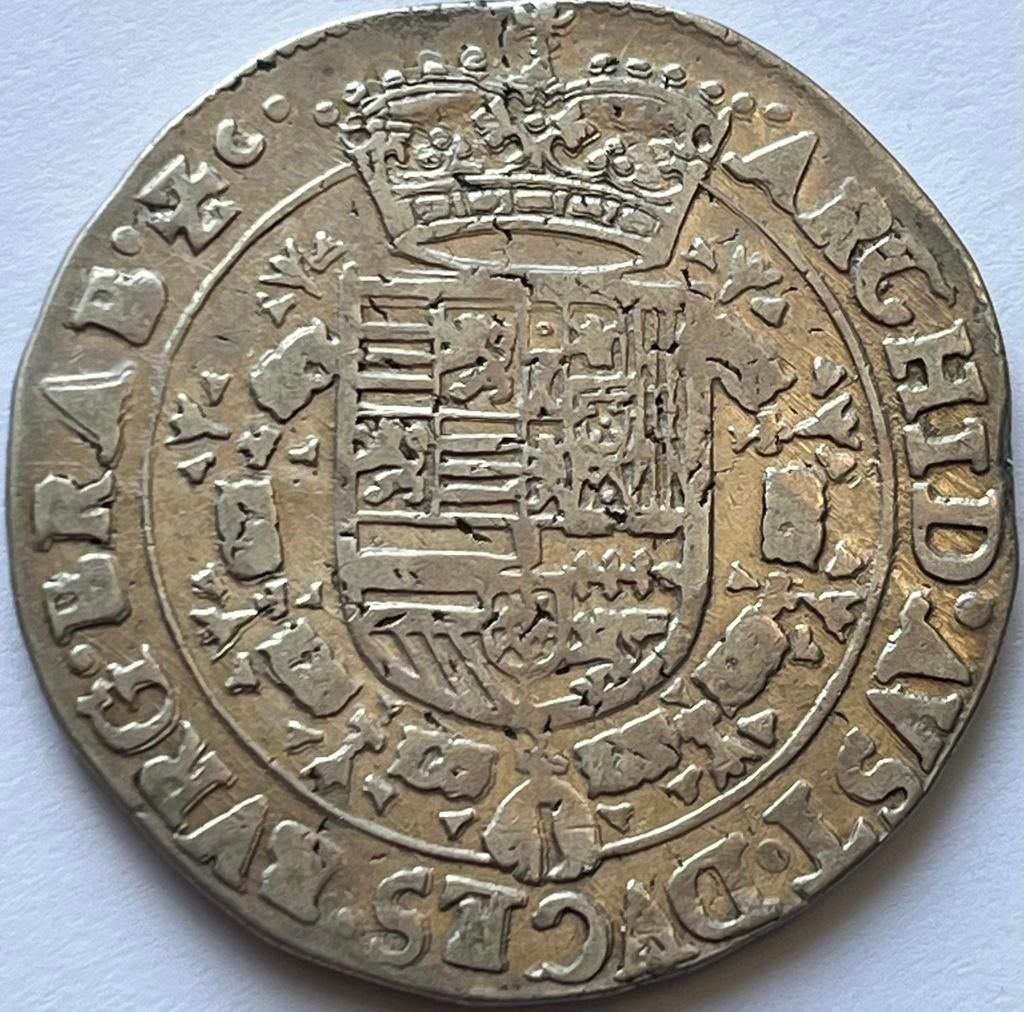 Hertogdom Brabant (Brussel) schaarse patagon ZJ, Vóór koninkrijk, Zilver, Losse munt, Overige waardes