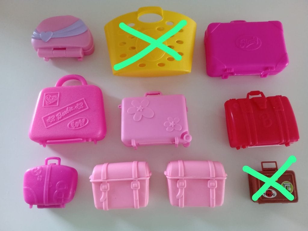 Tasjes en Koffers voor BARBIE en andere Poppen, Verzamelen, Poppen, Ophalen of Verzenden, Gebruikt, Accessoires