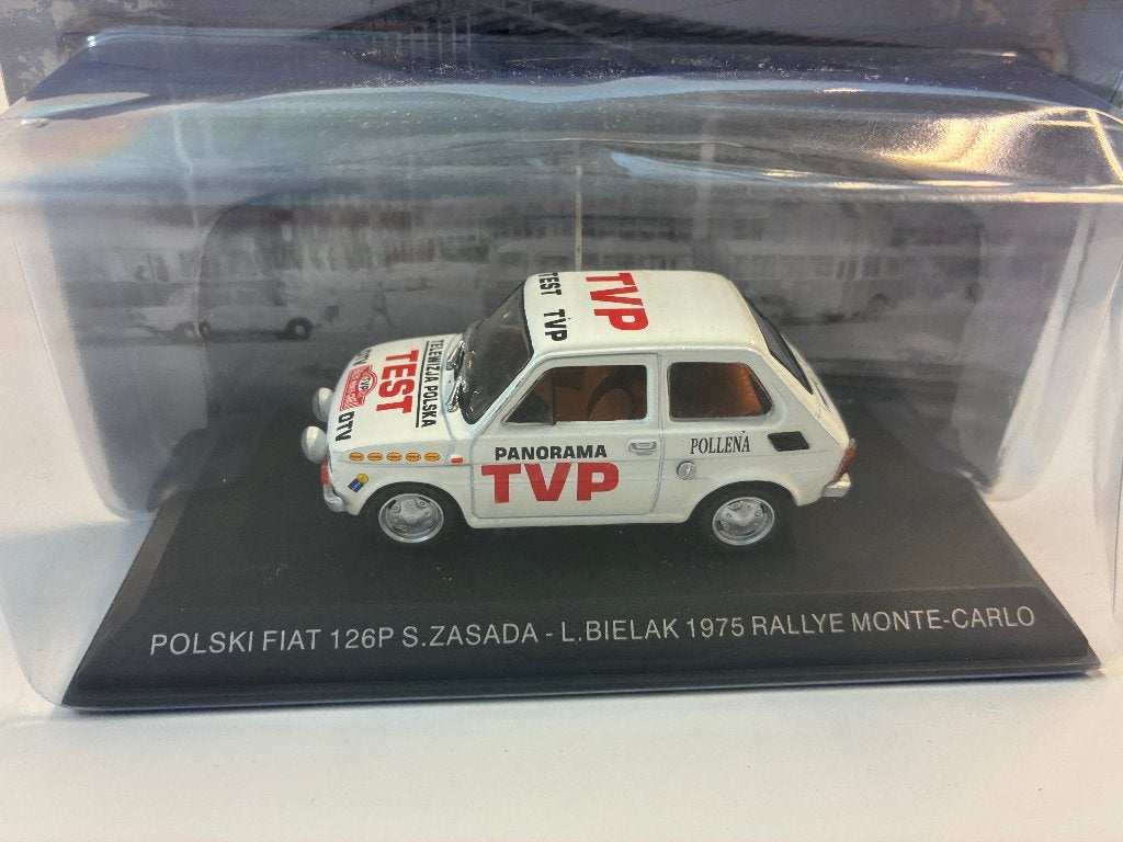49867: Fiat 126P - S.Zasada/L.Bielak - Monte-Carlo 1975 1:43, Auto, Nieuw, Ophalen of Verzenden, Bachsatztstr. 54 D 72131 Ofterdingen, Germany