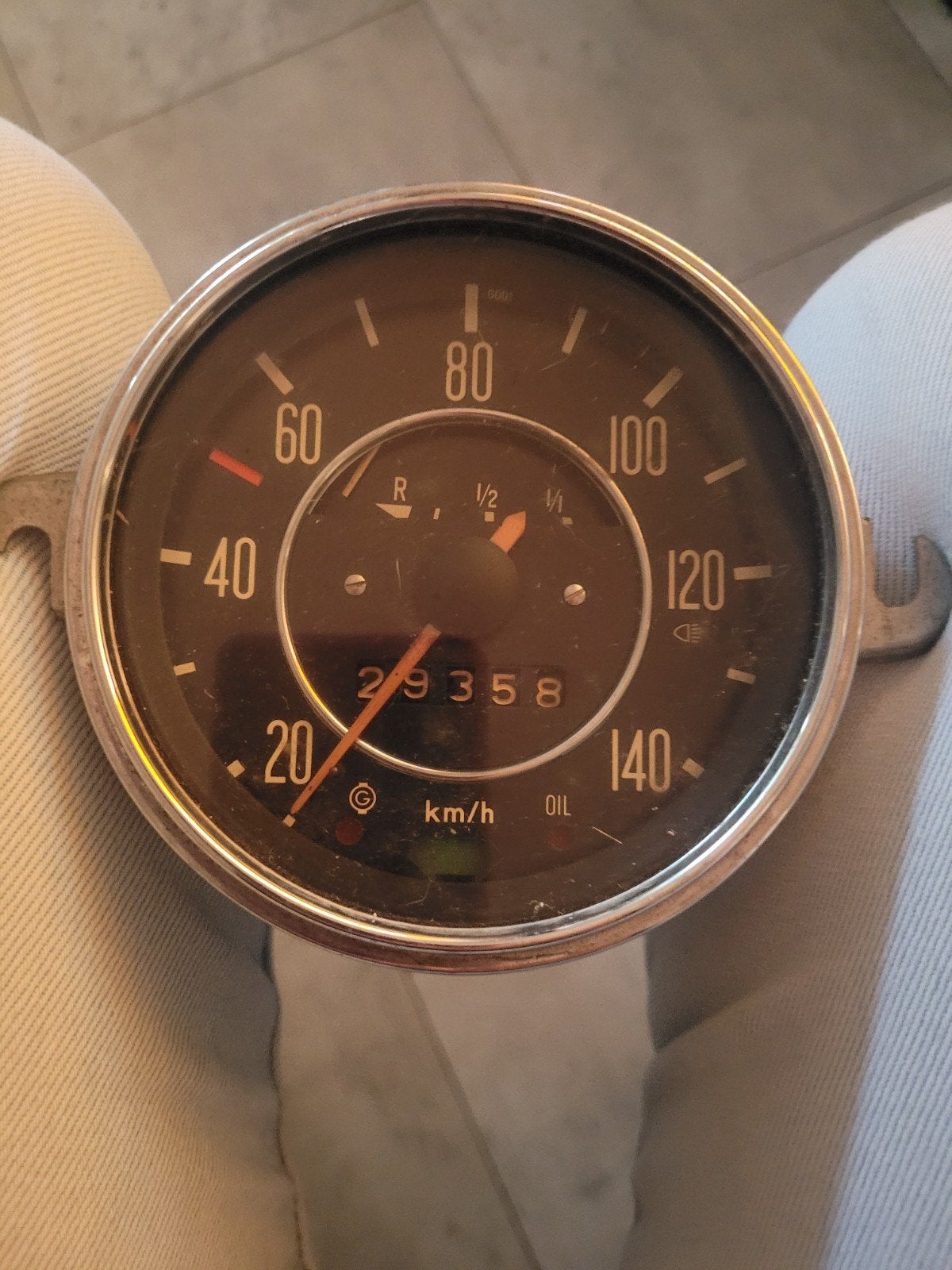 VDO snelheidsmeter Volkswagen Kever (Oldtimer), Ophalen of Verzenden, Gebruikt, Oldtimer onderdelen