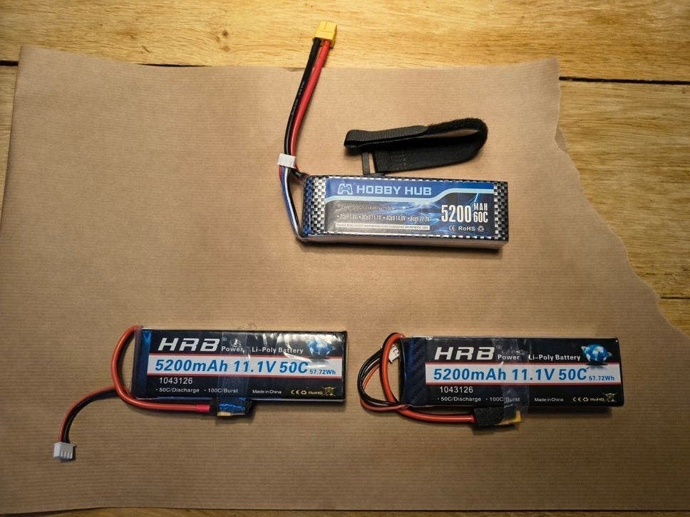 Lipo Accu 3S 5200 mAh XT60 stekker 11,1v nieuw 5200mah, Nieuw, Lipo, Lipo, Lipo