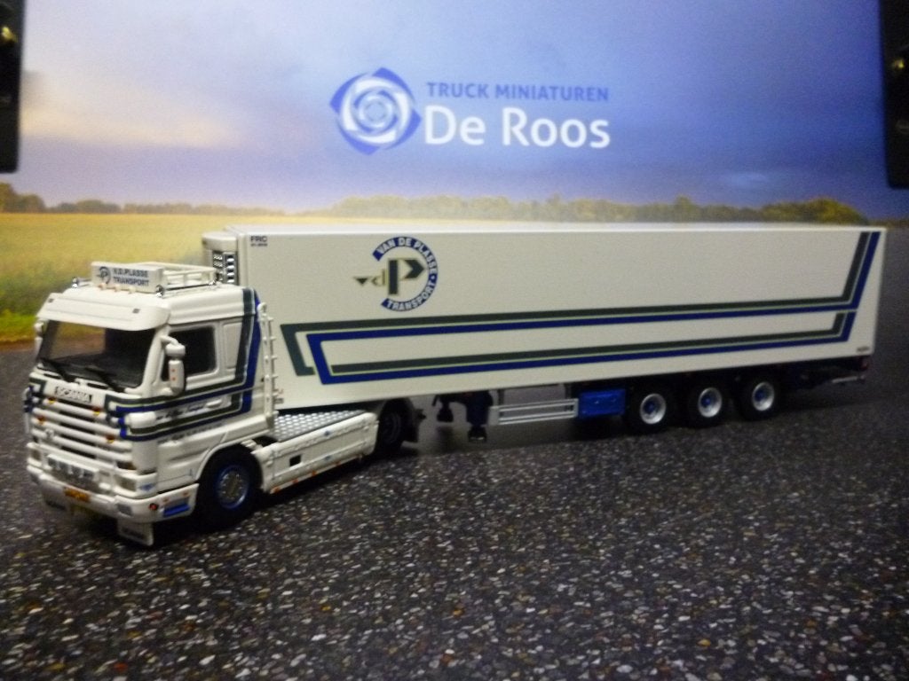 WSI Scania 143 Van de Plasse Transport met certificaat, Ophalen of Verzenden, Nieuw, Bus of Vrachtwagen, Wsi