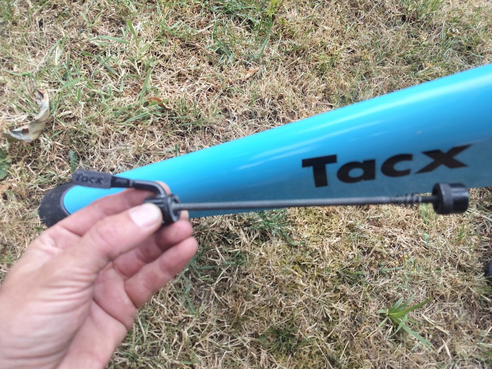 Tacx indoor fietstrainer met toebehoren, Gebruikt, Racefiets, Overige typen, Staal