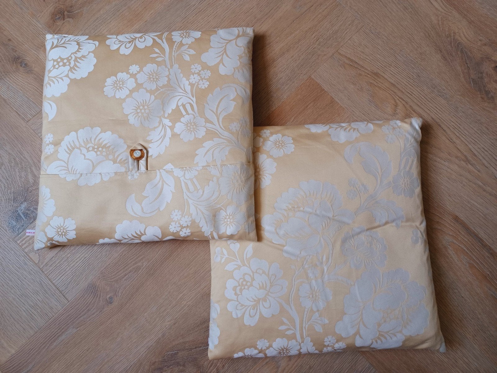 ❤️ handgemaakte Sierkussenhoezen van Laura Ashley stof, Overige merken, Nieuw, Handgemaakt, Meerkleurig