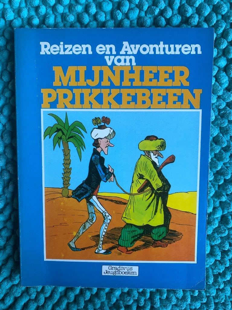 Reizen en Avonturen van Mijnheer Prikkebeen Gradivus, Boeken, Eén stripboek, Ophalen of Verzenden, Gelezen
