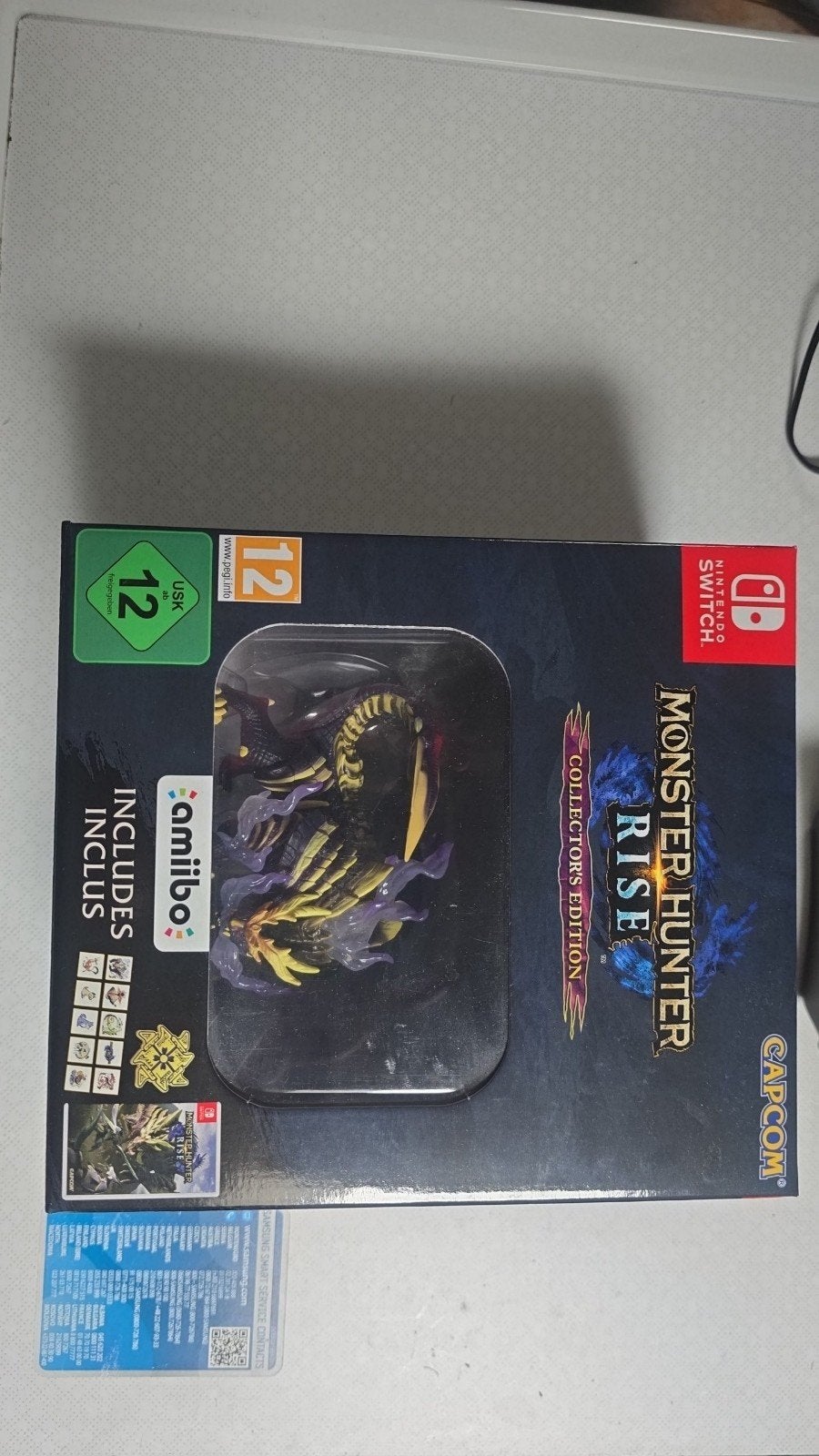 Monster Hunter Rise Collector's Edition Nintendo Switch, Met games, Nieuw, Ophalen of Verzenden, Zonder controller
