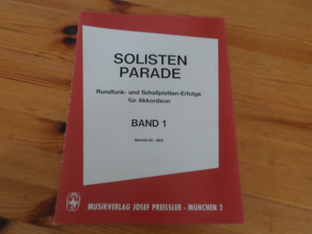Solisten parade band 1 en 3, Ophalen of Verzenden, Zo goed als nieuw, Artiest of Componist, Populair