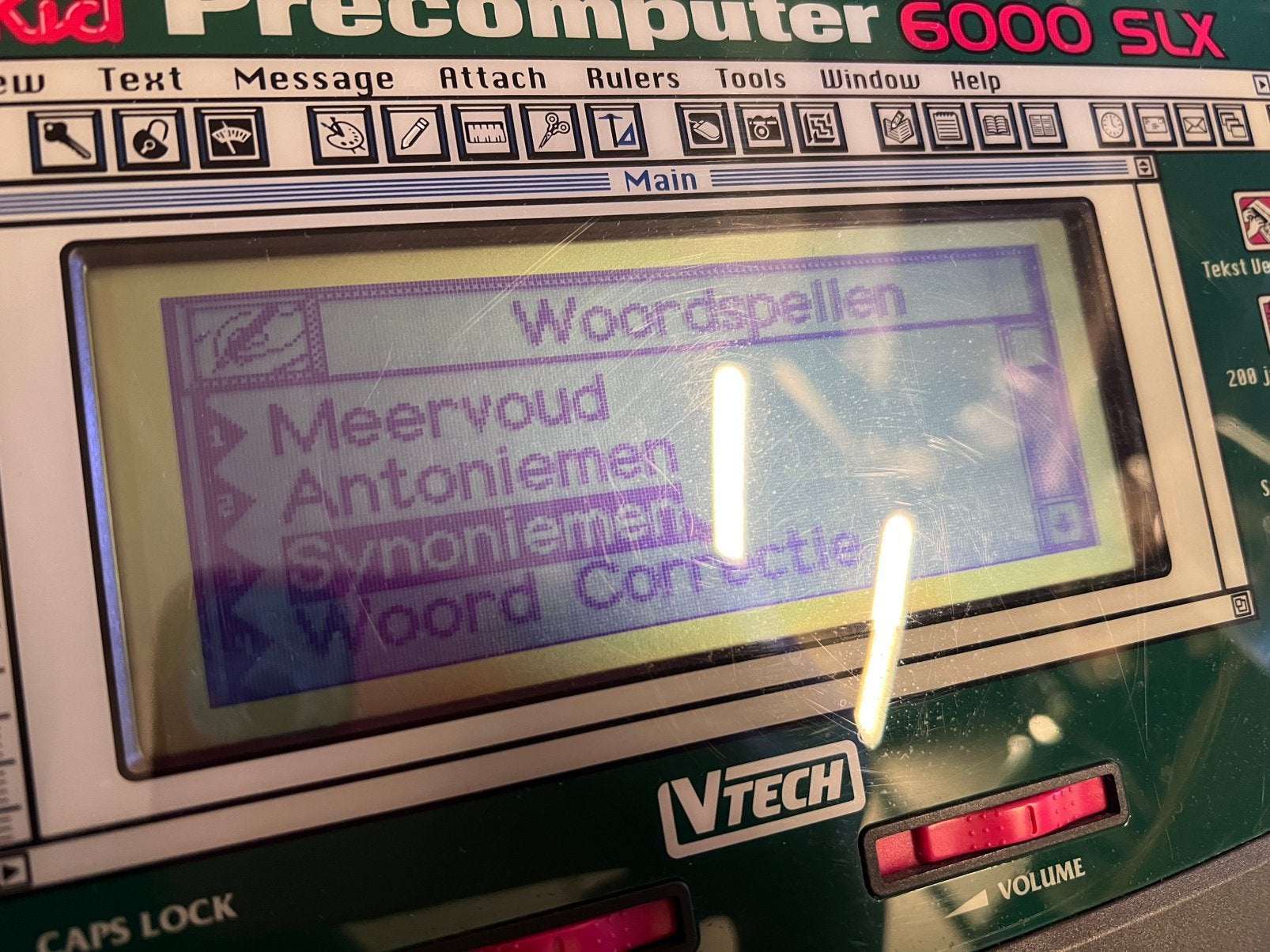 VTech Whiz-Kid Precomputer 6000 SLX – Retro Collector, Kinderen en Baby's, Ophalen of Verzenden, Zo goed als nieuw