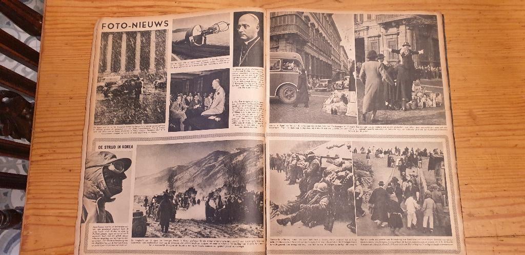 Weekblad Katholieke Illustratie 85e jaargang 1951, Boeken, Ophalen of Verzenden, Gelezen, Overige typen
