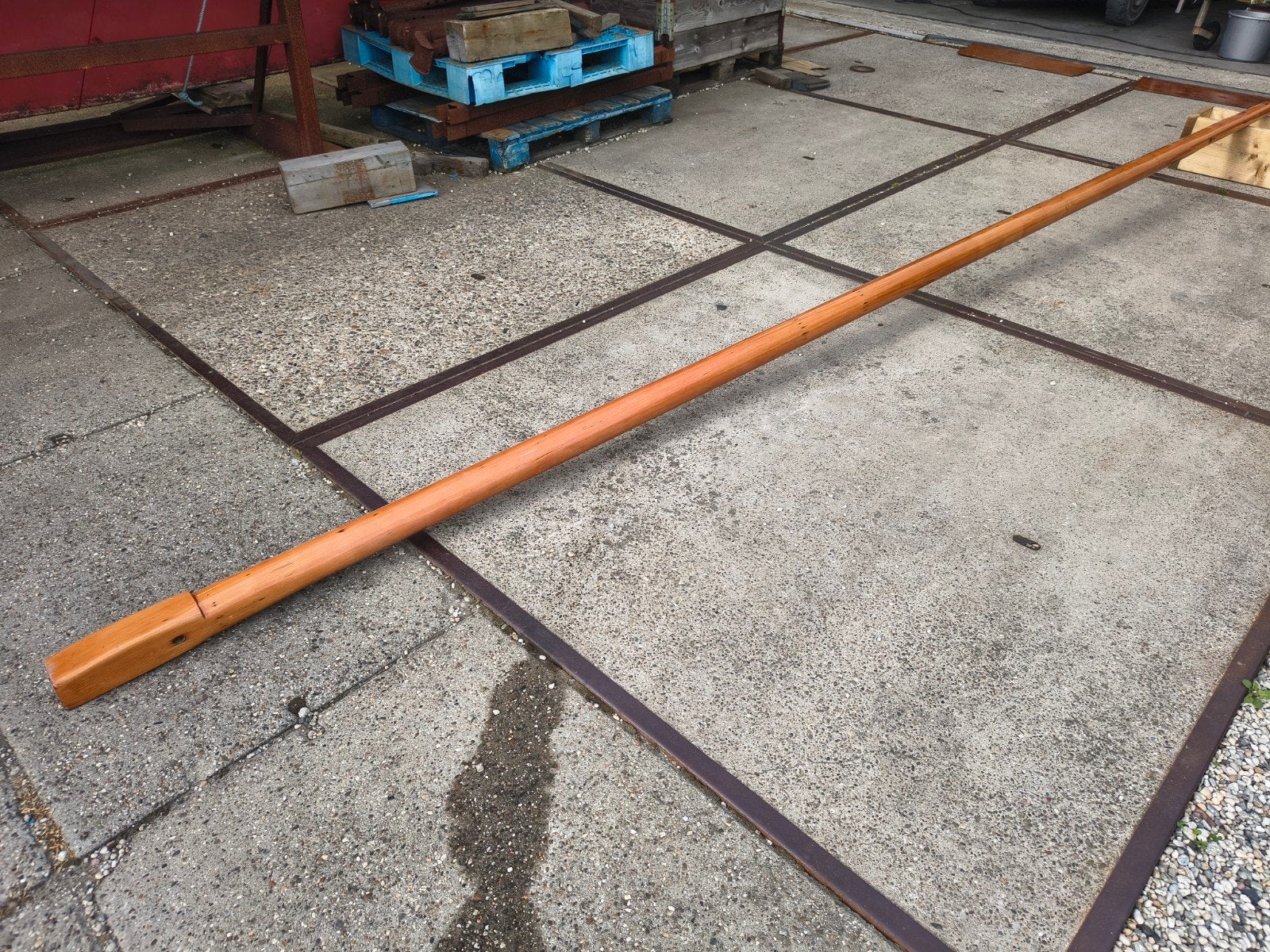 Mast 16m2 BM - Nieuw in de lak, Watersport en Boten, Ophalen, Zo goed als nieuw