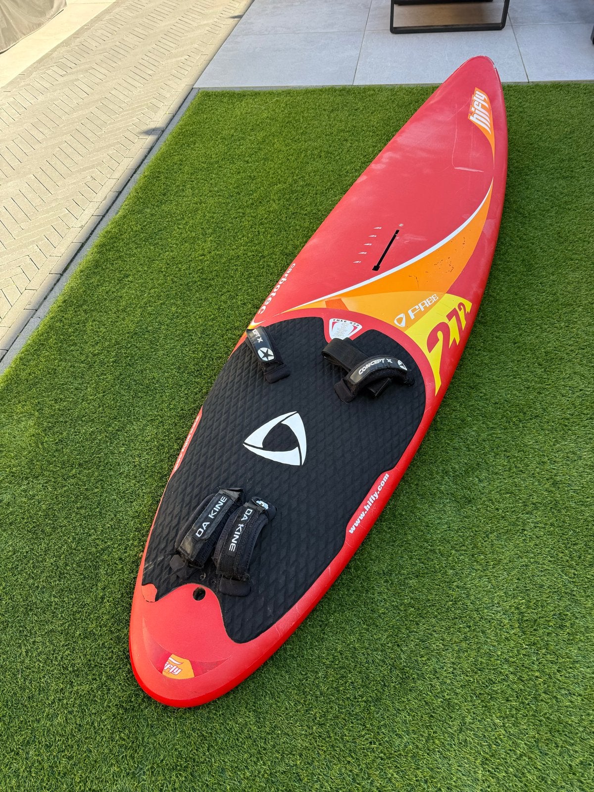 Hifly Free 272 Windsurfplank - 118L, 272cm, Watersport en Boten, Overige merken, Met voetbanden, 250 tot 300 cm, Gebruikt