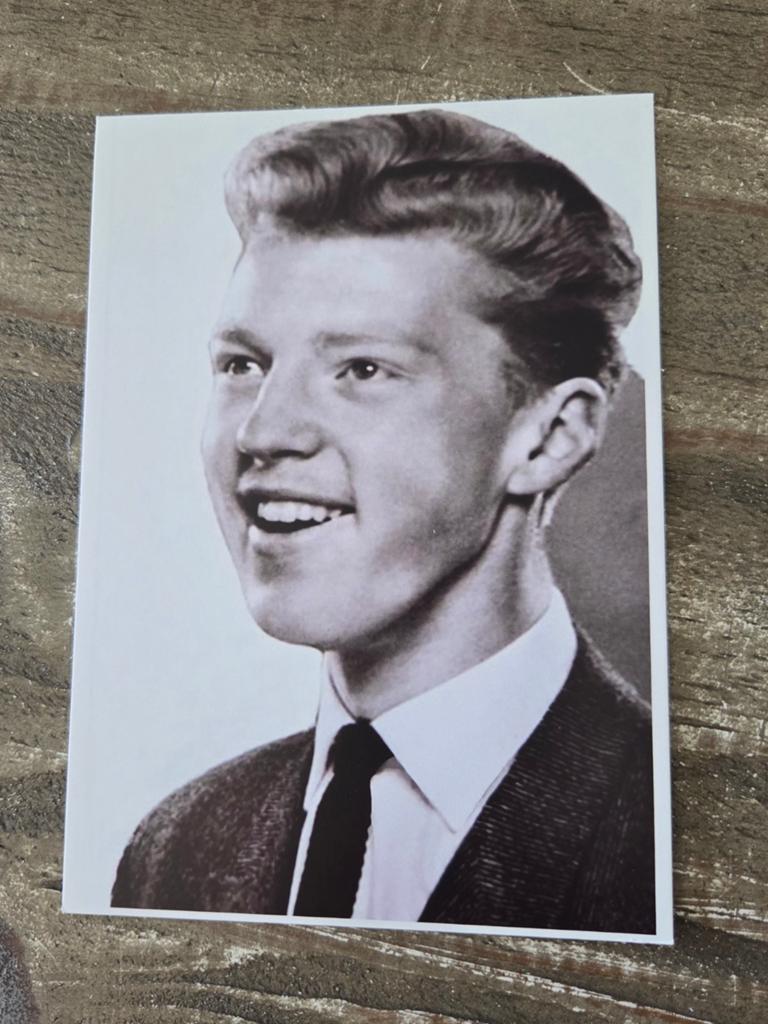 Fotokaart André van Duin - Bandparodist, 1960 tot 1980, Gebruikt, Foto, Ophalen of Verzenden