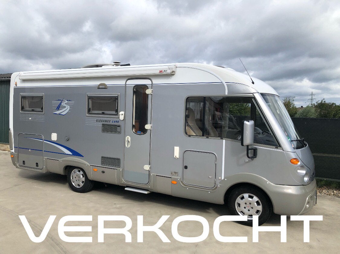 AUTOMAAT Smetteloze Burstner i690 vast LAAG bed 84.000km, Tot en met 3, Particulier, Automaat, Integraal