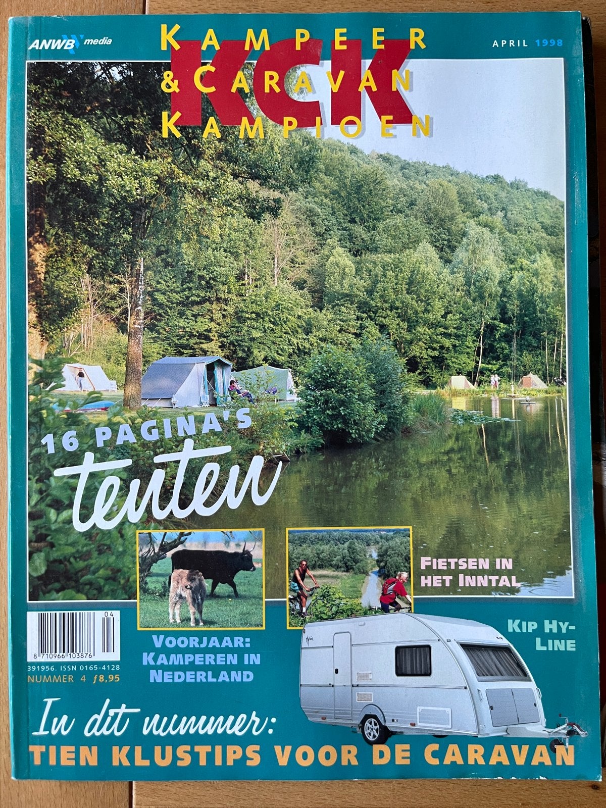 Kampeer & Caravan Kampioen tijdschriften 1998 (4 nummers), Ophalen of Verzenden, Gelezen, Sport en Vrije tijd