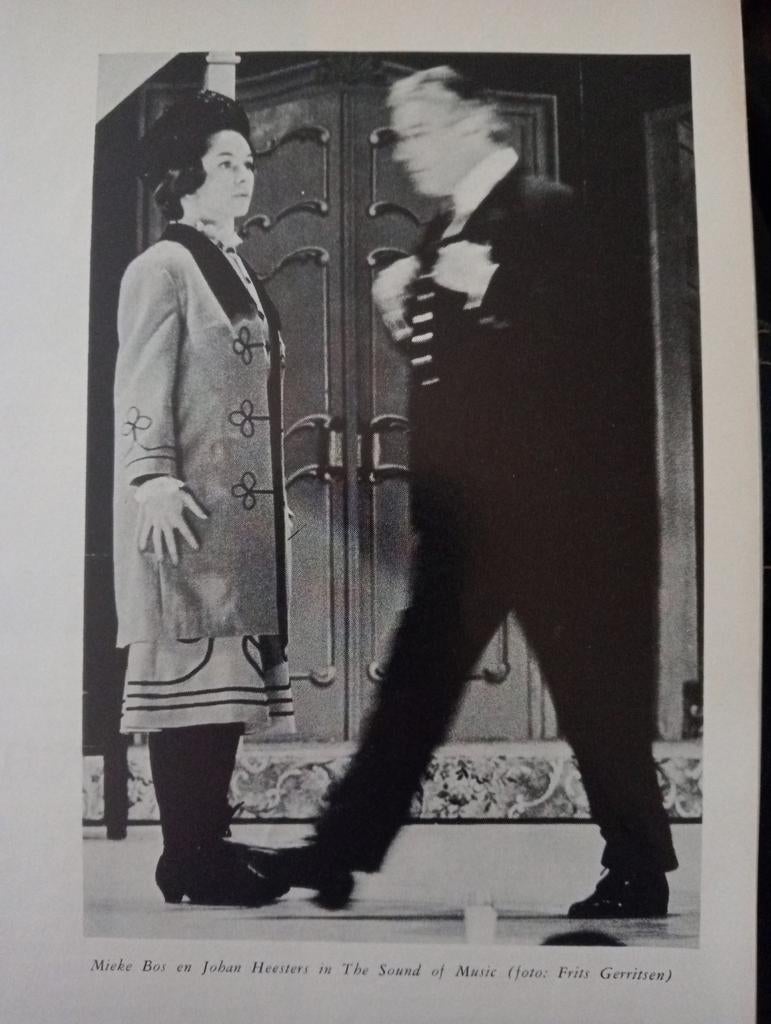 Rob van Reijn Pantomime Hans van den Busken 1964, Ophalen of Verzenden, Gelezen