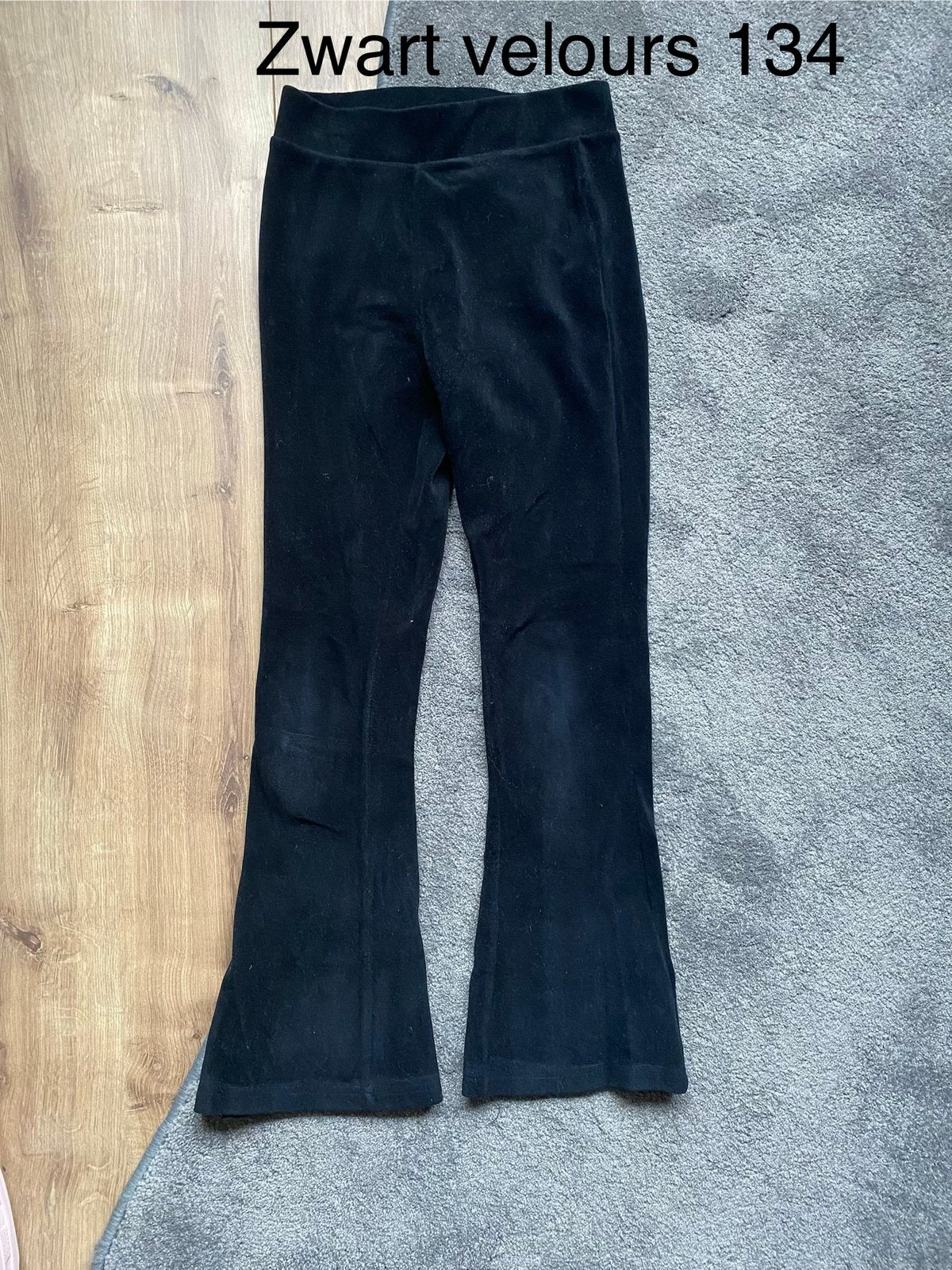 Flared broek 134, Ophalen of Verzenden, Meisje, Broek