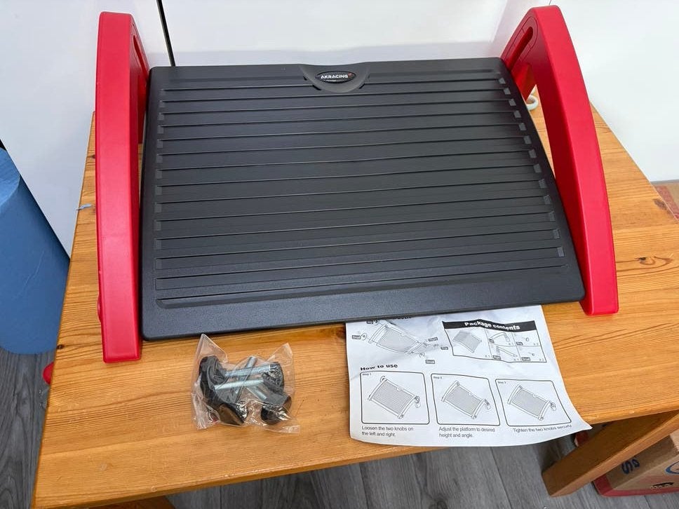 AKRacing Voetensteun - Ergonomisch en Verstelbaar, Diversen, Ophalen of Verzenden, Nieuw
