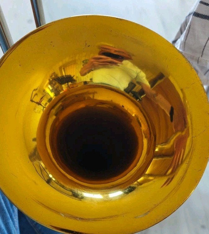 King 5b symphonic., Ophalen, Gebruikt, Tenor, Met koffer