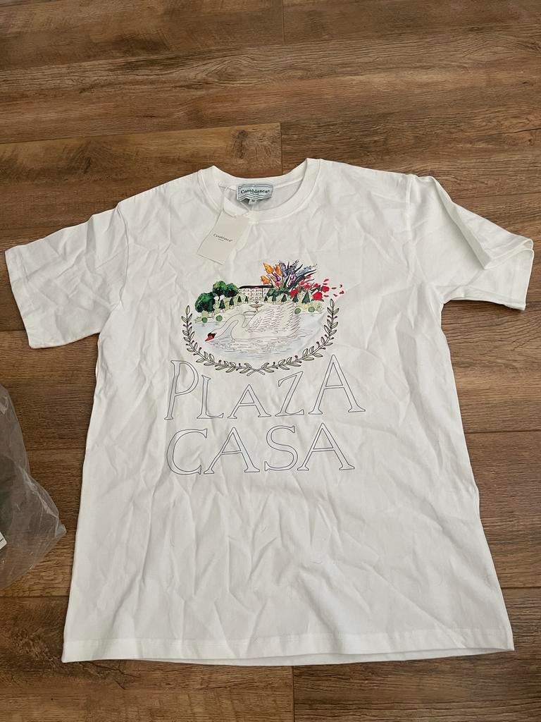 Casablanca Tennis Club T-shirt - Nieuw met labels, Kleding | Heren, Ophalen of Verzenden, Nieuw, Maat 48/50 (M), Wit
