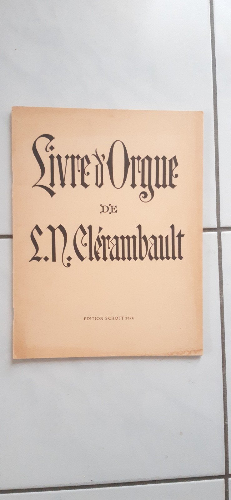 bladmuziek orgel gevorderd Dandrieu Clerambault Buxtehude Ha, Ophalen of Verzenden, Klassiek, Orgel