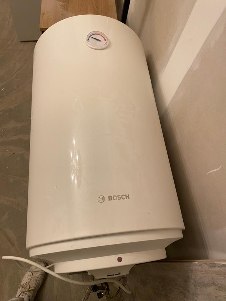 Bosch Tronic 80 liter elektrische boiler, Ophalen, 20 tot 100 liter, Aardgas, Boiler