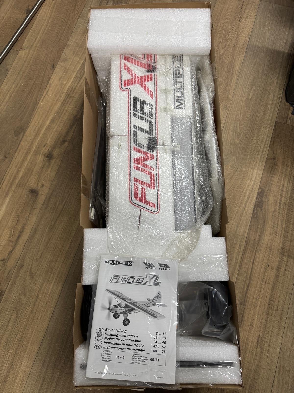 MULTIPLEX FunCub XL RC Vliegtuig Kit - Nieuw in Doos, Ophalen, Nieuw