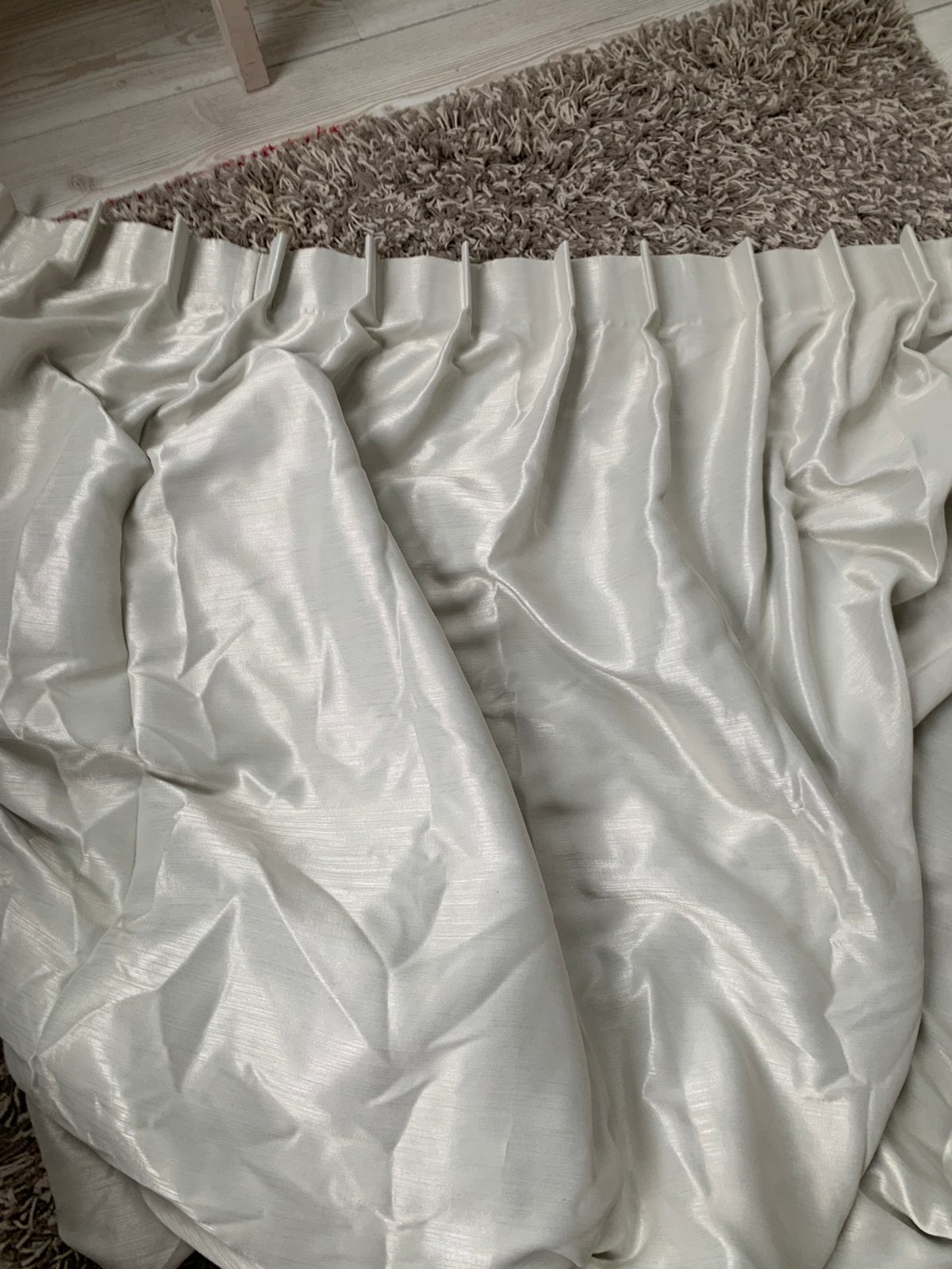 Verduisterende Overgordijnen 2 m br  ong 2,50 lang of langer, Overige materialen, 200 cm, Verduisterend, Wit