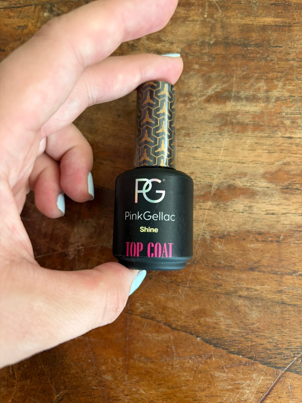 Shine top coat van pink gellac nieuw, Ophalen of Verzenden, Nieuw, Roze, Handen en Nagels
