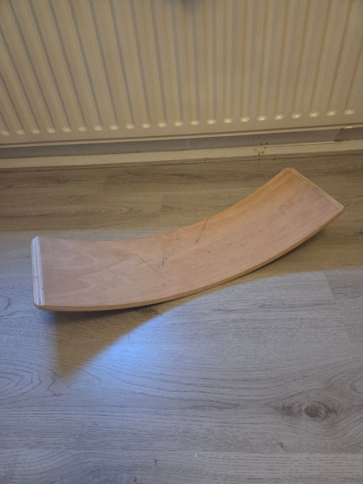 Houten balansbord / wobbel, Ophalen, Gebruikt, Bouwen