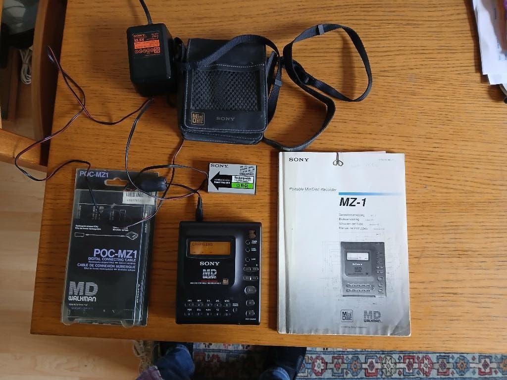 De eerste MD speler/opnemer uit 1992, Ophalen of Verzenden, Minidisc-speler