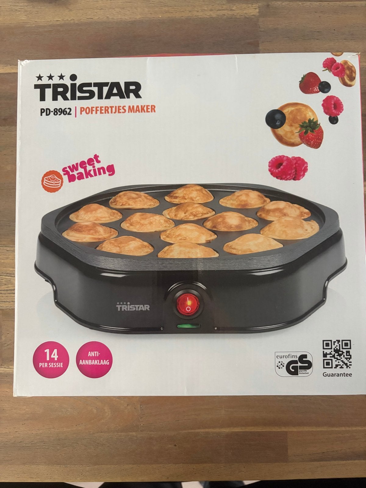 Tristar PD-8962 Poffertjesmaker - Nieuw in doos, Witgoed en Apparatuur, Onderdelen en Toebehoren, Nieuw, Ophalen