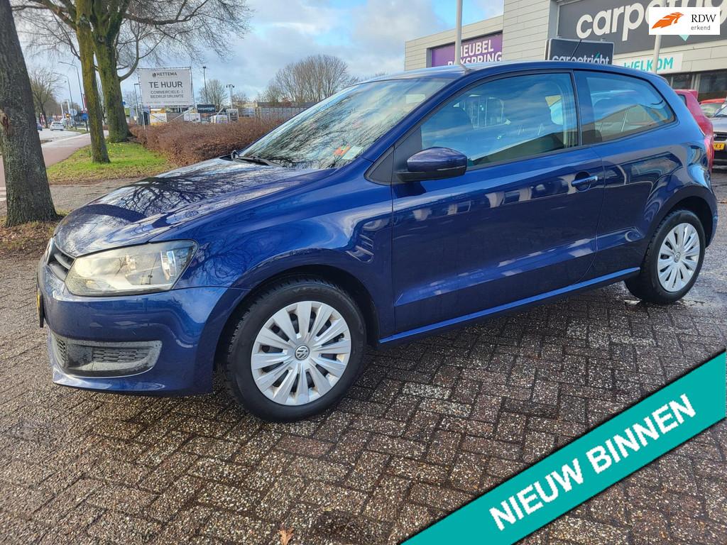 Volkswagen Polo 1.2-12V Trendline airco, Voorwielaandrijving, Euro 5, Blauw, 1198 cc