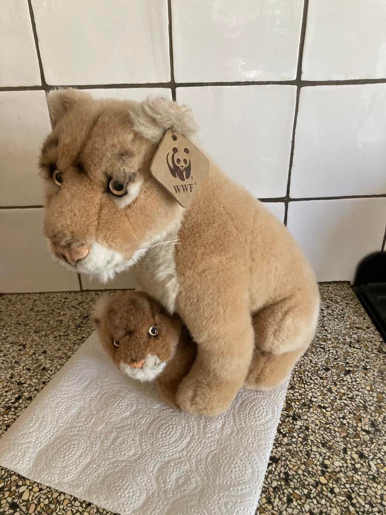 Mooie knuffel WNF, Kinderen en Baby's, Speelgoed | Knuffels en Pluche, Ophalen of Verzenden, Zo goed als nieuw, Overige typen