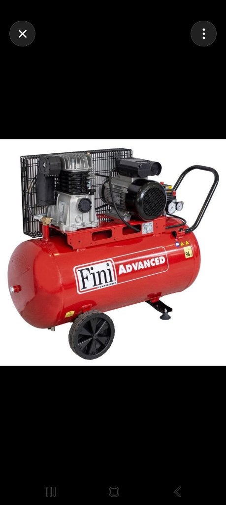 Compressor 90l-3lw, Doe-het-zelf en Verbouw, Compressors, Ophalen, Nieuw, Minder dan 200 liter/min, 25 tot 100 liter