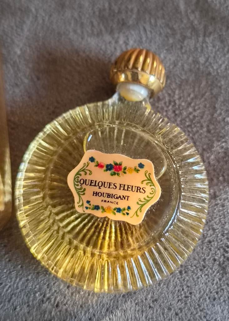 Quelques Fleurs Houbigant Parfum 7,5ml V3 Vintage, Ophalen of Verzenden, Zo goed als nieuw
