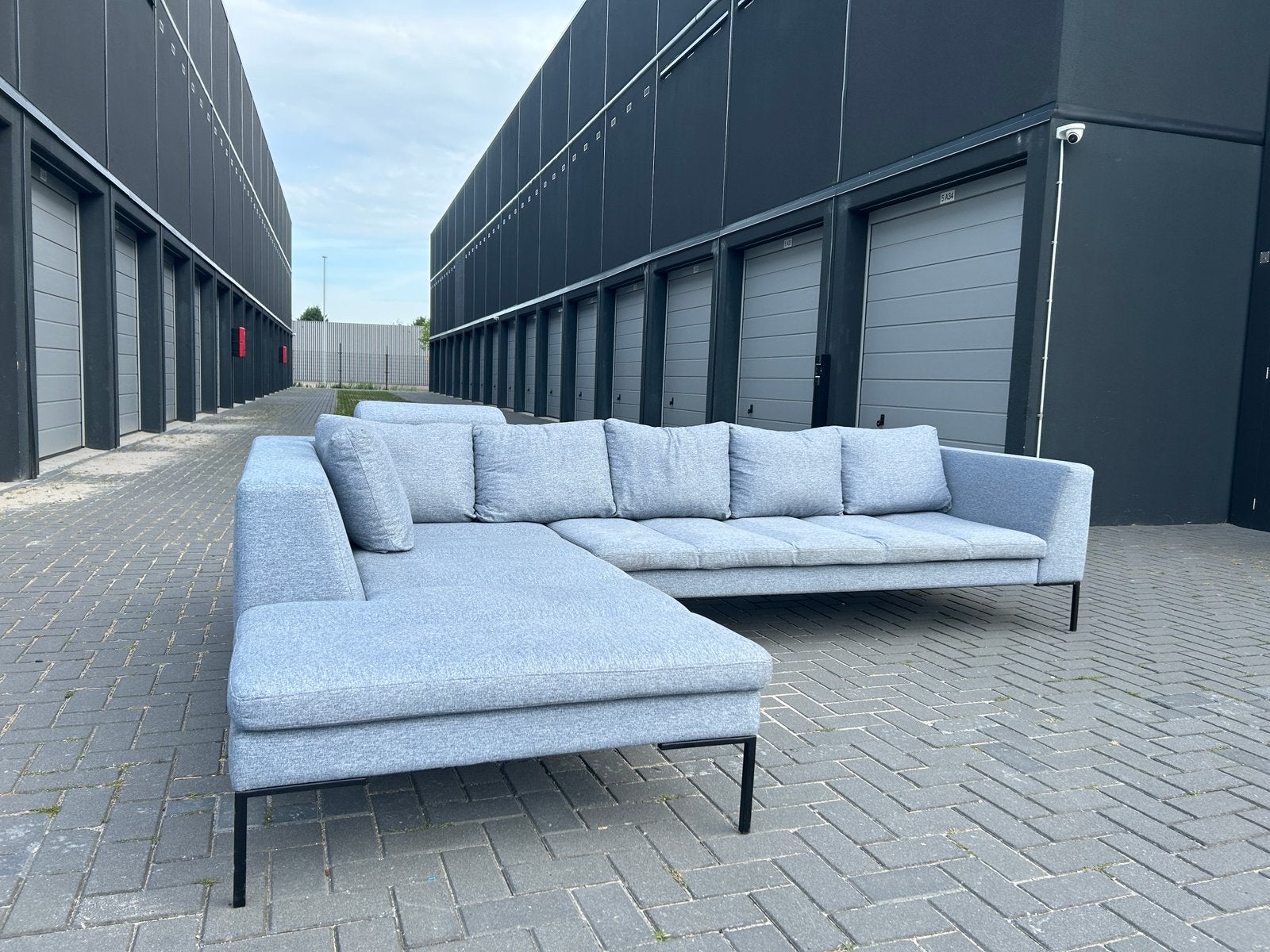 Luxe hoekbank Piet Klerkx  315 cm – Zeer netjes, Huis en Inrichting, Banken | Complete zithoeken, Ophalen of Verzenden, Zo goed als nieuw