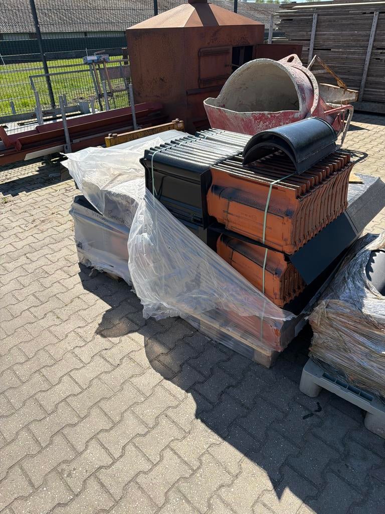 Röben Flandern Plus Dakpannen - 260 stuks - Nieuw, Ophalen, Steen of Klei, Zwart, Nieuw