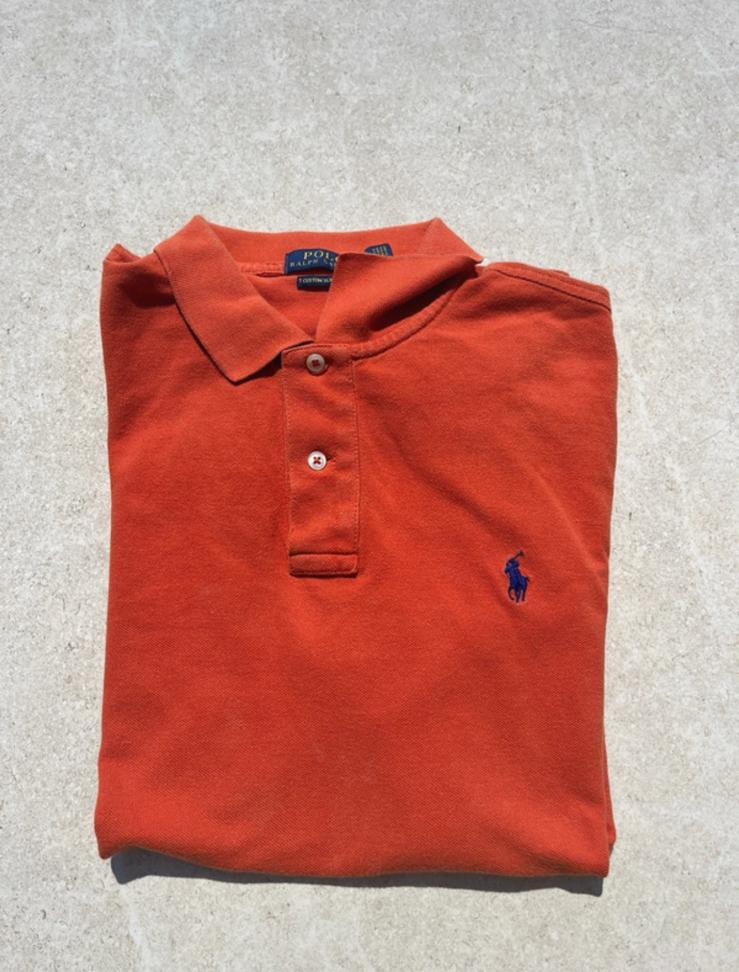 Ralph lauren polo, Kleding | Heren, Polo's, Ophalen of Verzenden, Gedragen, Maat 56/58 (XL), Oranje
