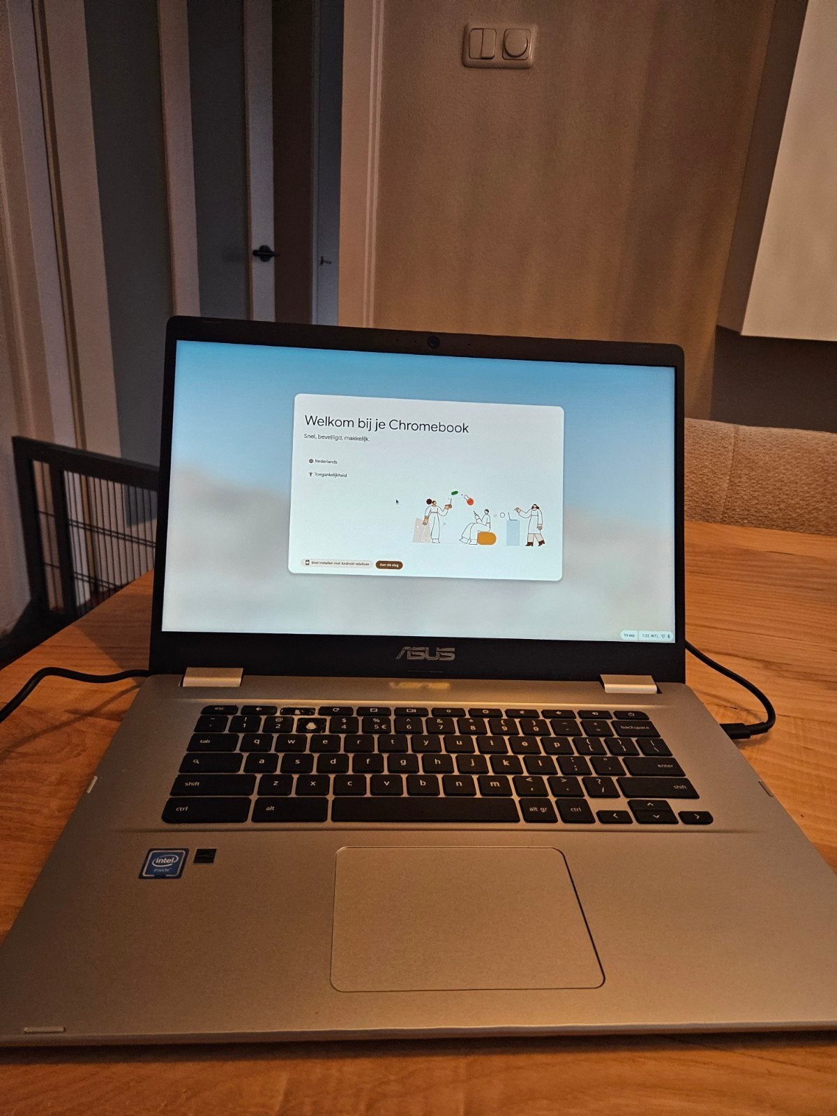 Asus Chromebook C523NA, 15 inch, 64 GB, Asus Chromebook, Ophalen of Verzenden