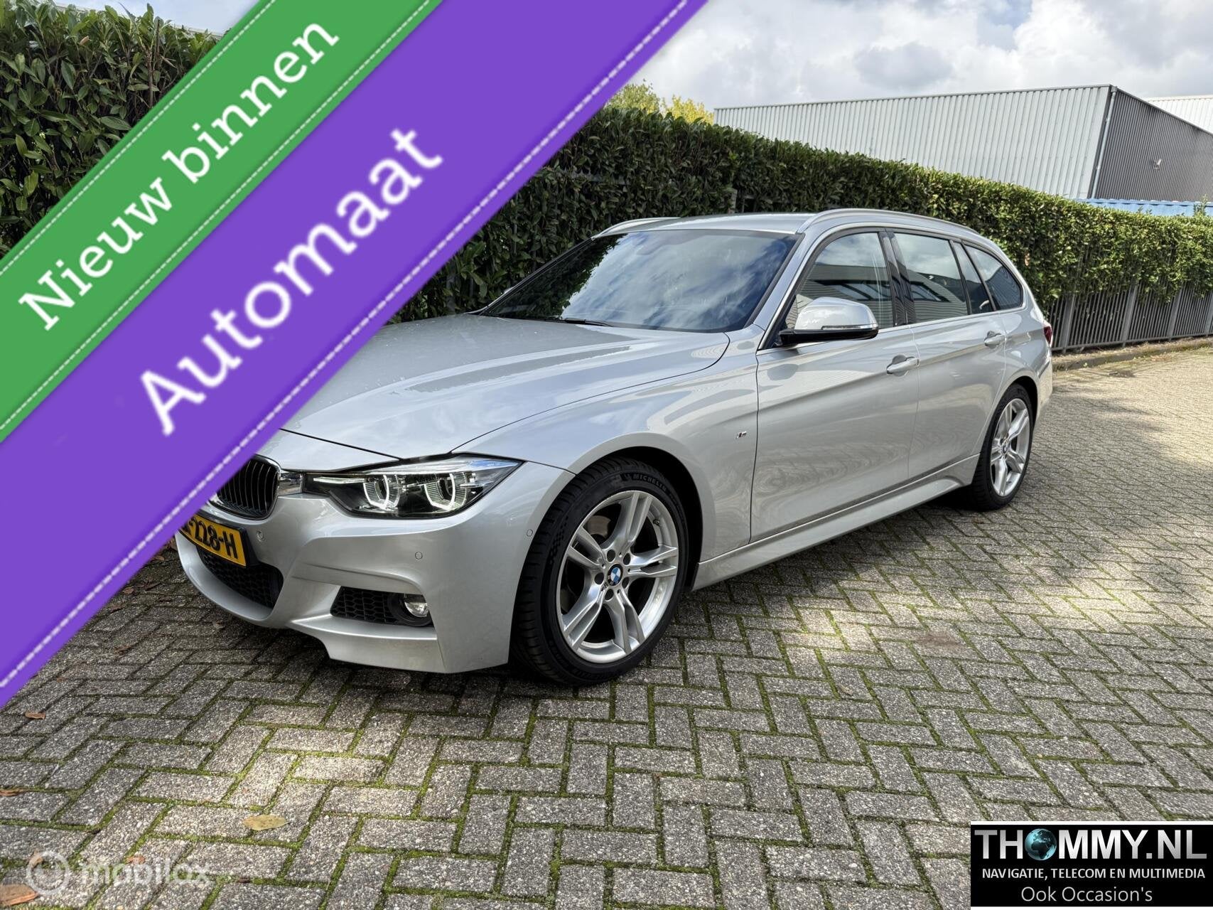BMW 3-serie Touring 318i M Sport Met opties, Auto's, Automaat, Gebruikt, Euro 6, Parkeerassistent