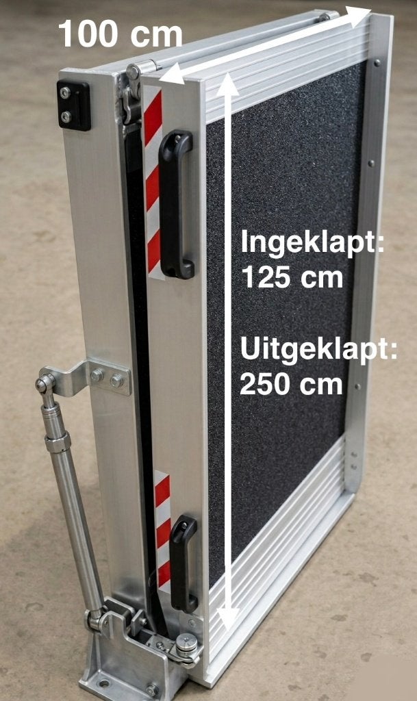 Oprijplaten Altec 260x100 Rampe Scootmobiel Rolstoel, Ophalen of Verzenden, Nieuw