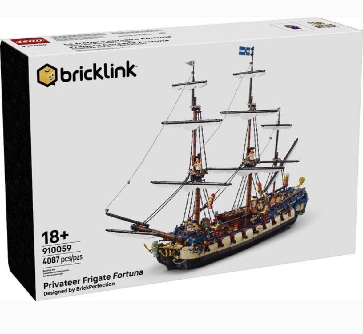 LEGO Bricklink 910059 Kapersfregat Fortuna V29, Ophalen of Verzenden, Nieuw, Overige merken