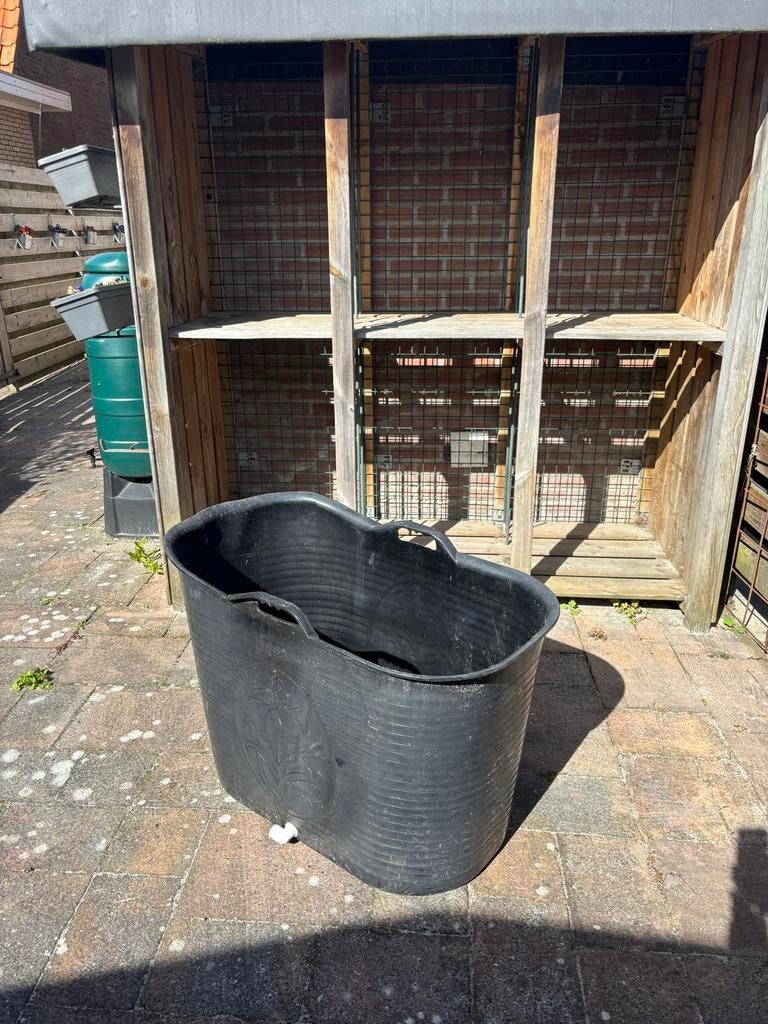 Zwart dompelbad, Tuin en Terras, Zwembaden, Ophalen, Gebruikt, Minder dan 80 cm, Opzetzwembad